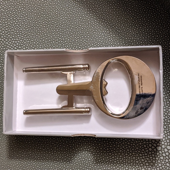 Star Trek The Original Series Enterprise Merch Bottle Opener NCC-1701 Metal - Picture 3 of 7